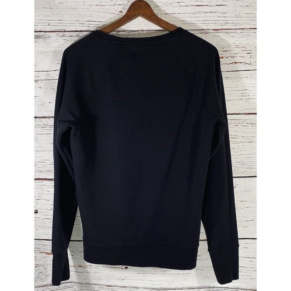 Champion Authentic Arthleticwear Size Medium Black Crewneck Pullover Sweatshirt - Picture 2 of 11